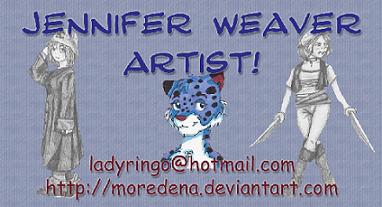 Jennifer Weaver Business Card Jennifer Weaver Business Card