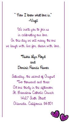 Wedding Invitation Wedding Invitation